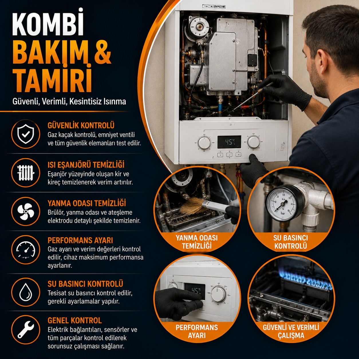 Kombi Bakımı
